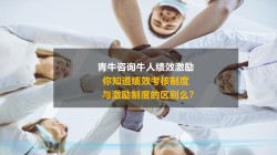 绩效激励咨询公司最新发现：激励制度与绩效考